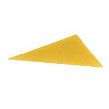 Uzlex Желтый ракель треугольный