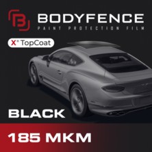 Чёрная полиуретановая плёнка BODYFENCE BLACK. 1,52*1м