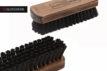 Glosswork Leather Brush Щетка для кожи с синтетическим ворсом