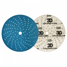 3D Шлифовальный диск Sand Paper 320 Grit Multi-Hole